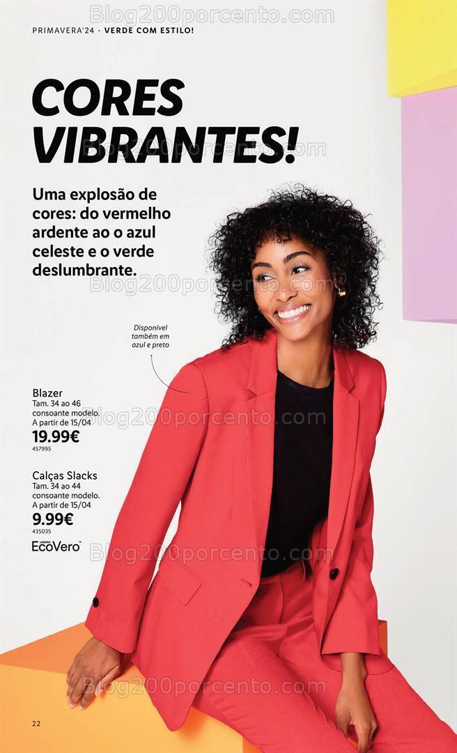 Antevisão Folheto LIDL Esmara Primavera Promoções a partir de 7 março