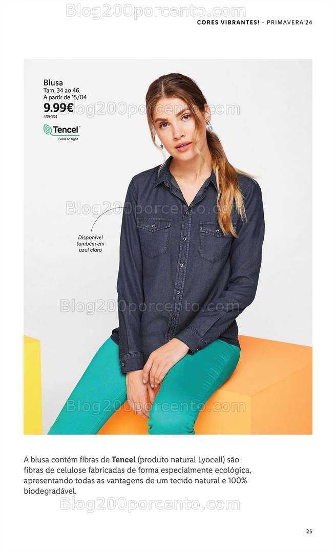 Antevisão Folheto LIDL Esmara Primavera Promoções a partir de 7 março