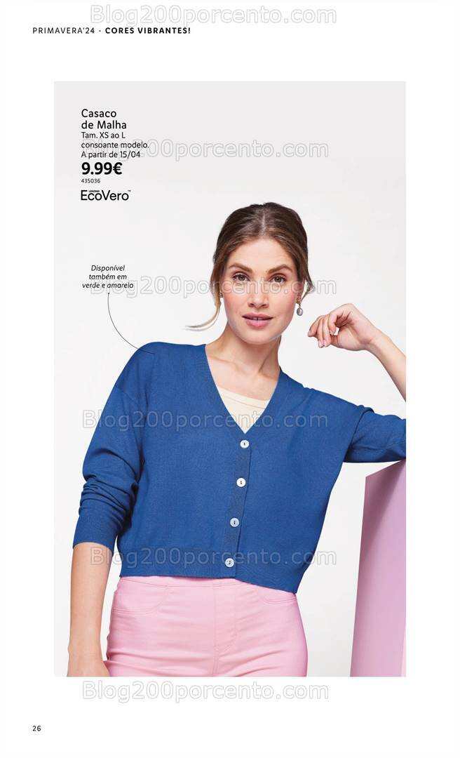 Antevisão Folheto LIDL Esmara Primavera Promoções a partir de 7 março