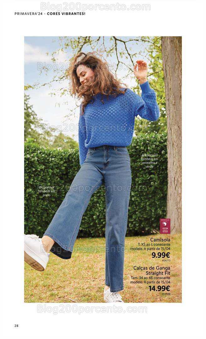 Antevisão Folheto LIDL Esmara Primavera Promoções a partir de 7 março