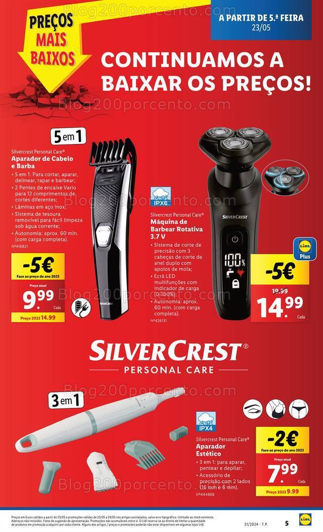 Antevisão Folheto LIDL Promoções de 23 a 29 maio