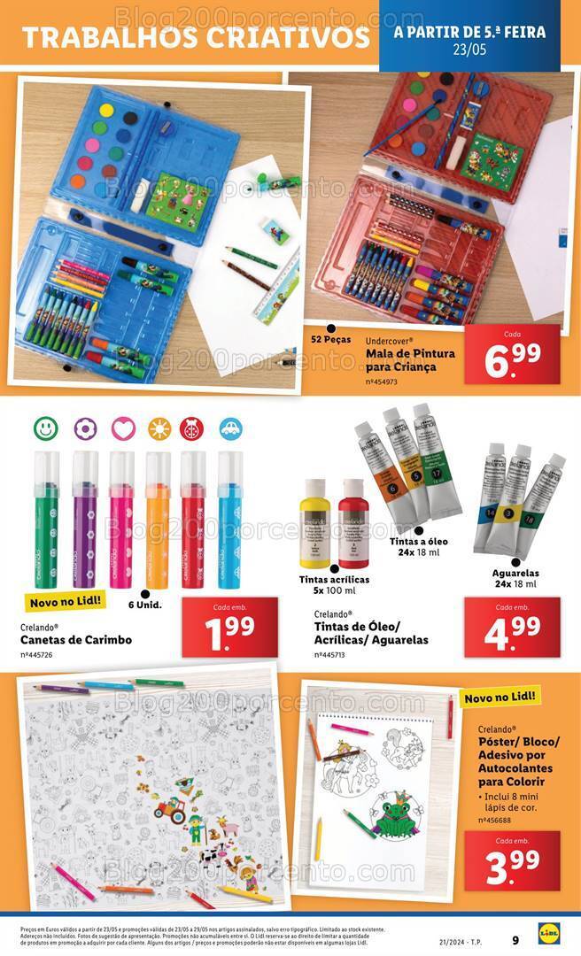 Antevisão Folheto LIDL Promoções de 23 a 29 maio