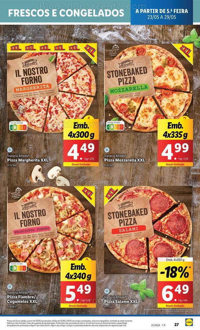 Antevisão Folheto LIDL Promoções de 23 a 29 maio