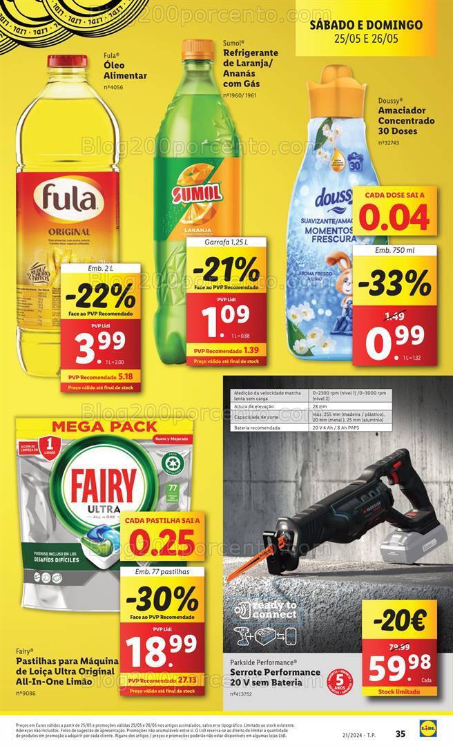Antevisão Folheto LIDL Promoções de 23 a 29 maio