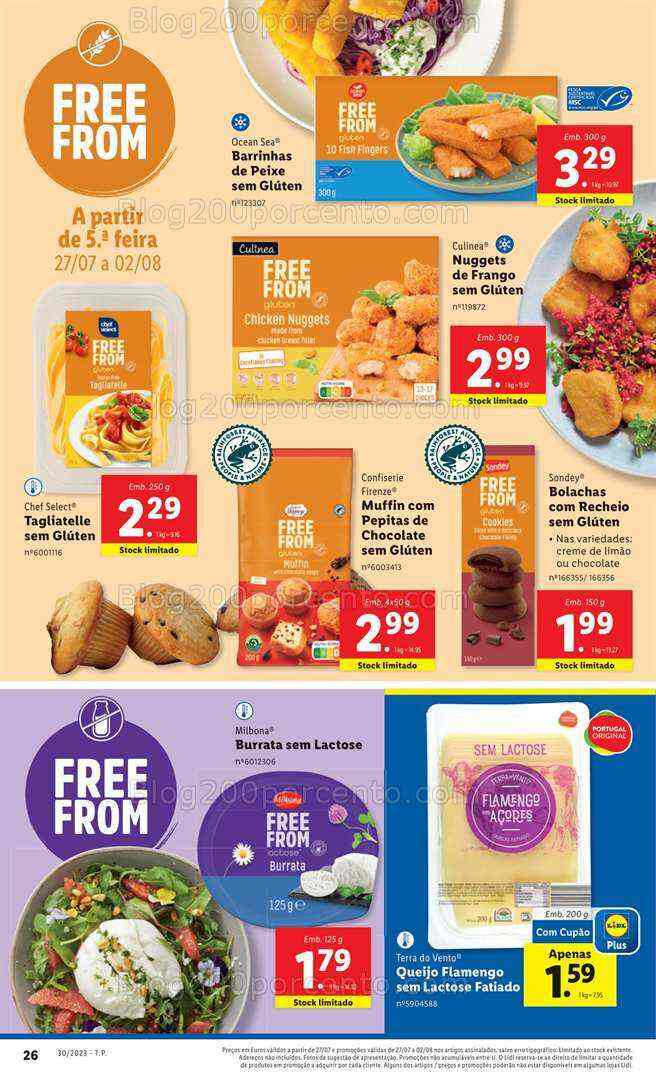Antevisão Folheto LIDL Especial Bio Promoções de 27 julho a 2 agosto