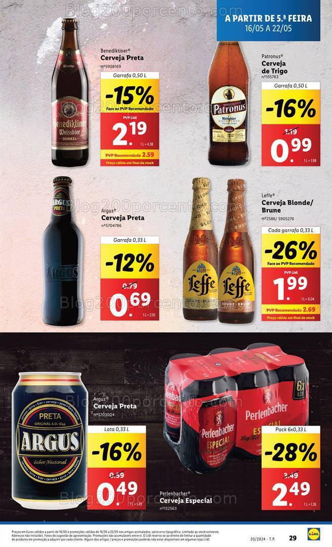 Antevisão Folheto LIDL Sabores do Mundo - Especial Cervejas Promoções de 16 a 22 maio
