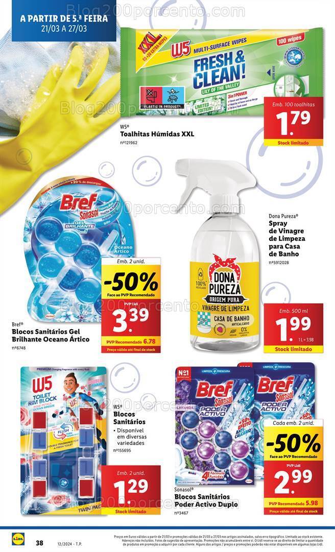 Antevisão Folheto LIDL Promoções de 21 a 27 março
