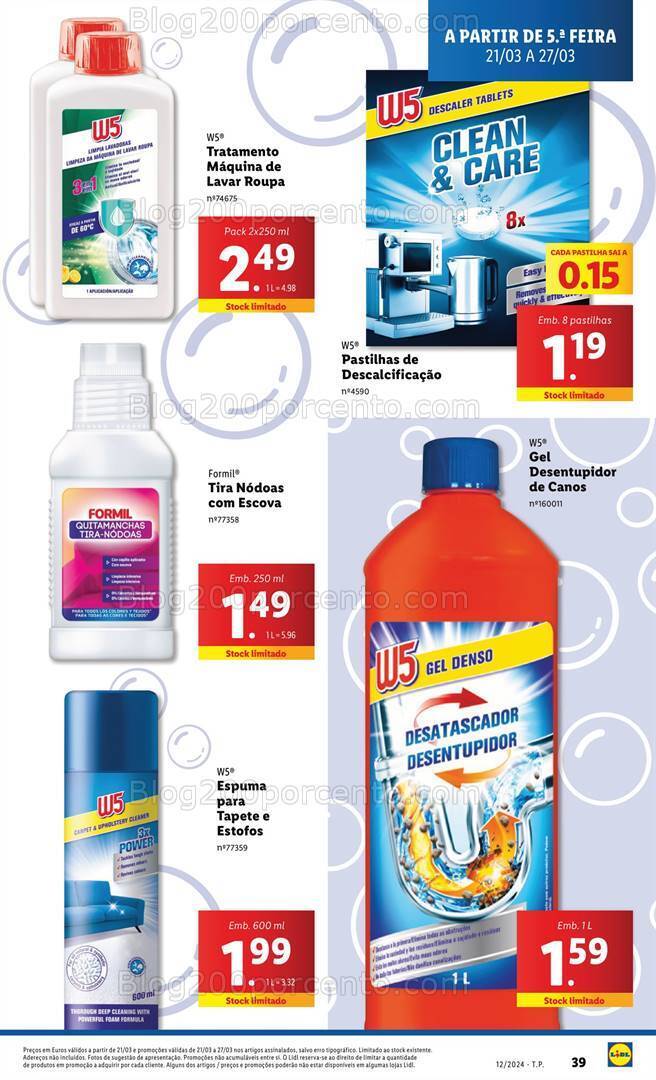 Antevisão Folheto LIDL Promoções de 21 a 27 março