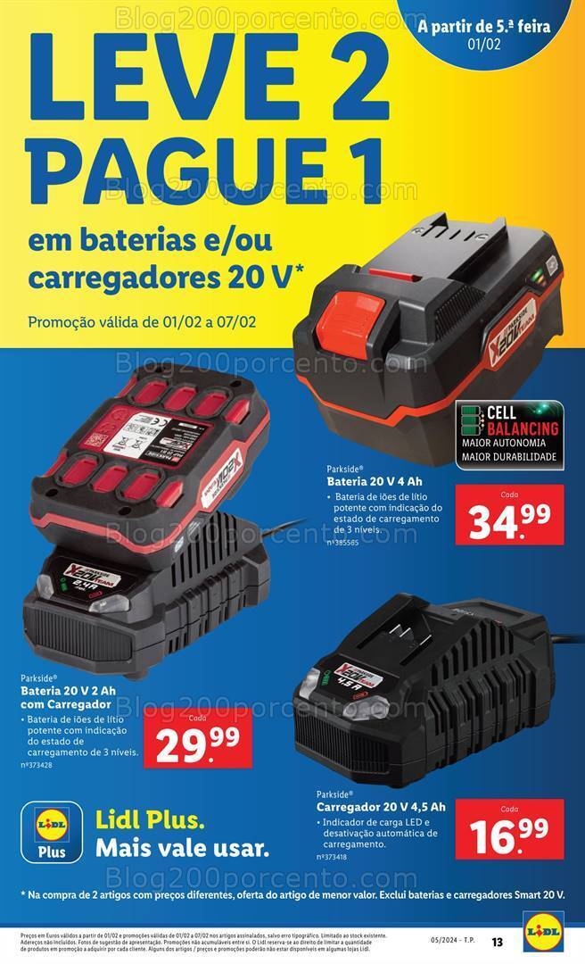 Antevisão Folheto LIDL Bazar + Promoções de 1 a 7 fevereiro