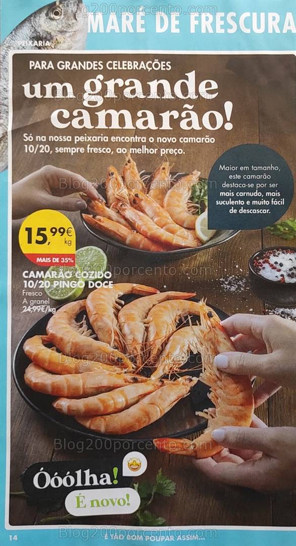 Antevisão Folheto PINGO DOCE Promoções de 5 a 11 novembro