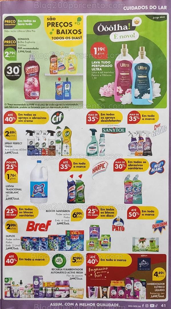 Antevisão Folheto PINGO DOCE Promoções de 5 a 11 novembro