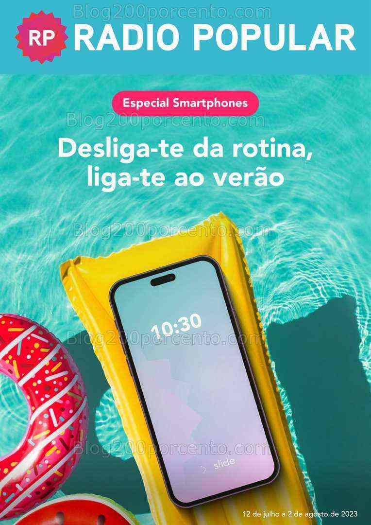 Antevisão Folheto RADIO POPULAR Especial Smartphones - 12 julho a 2 agosto