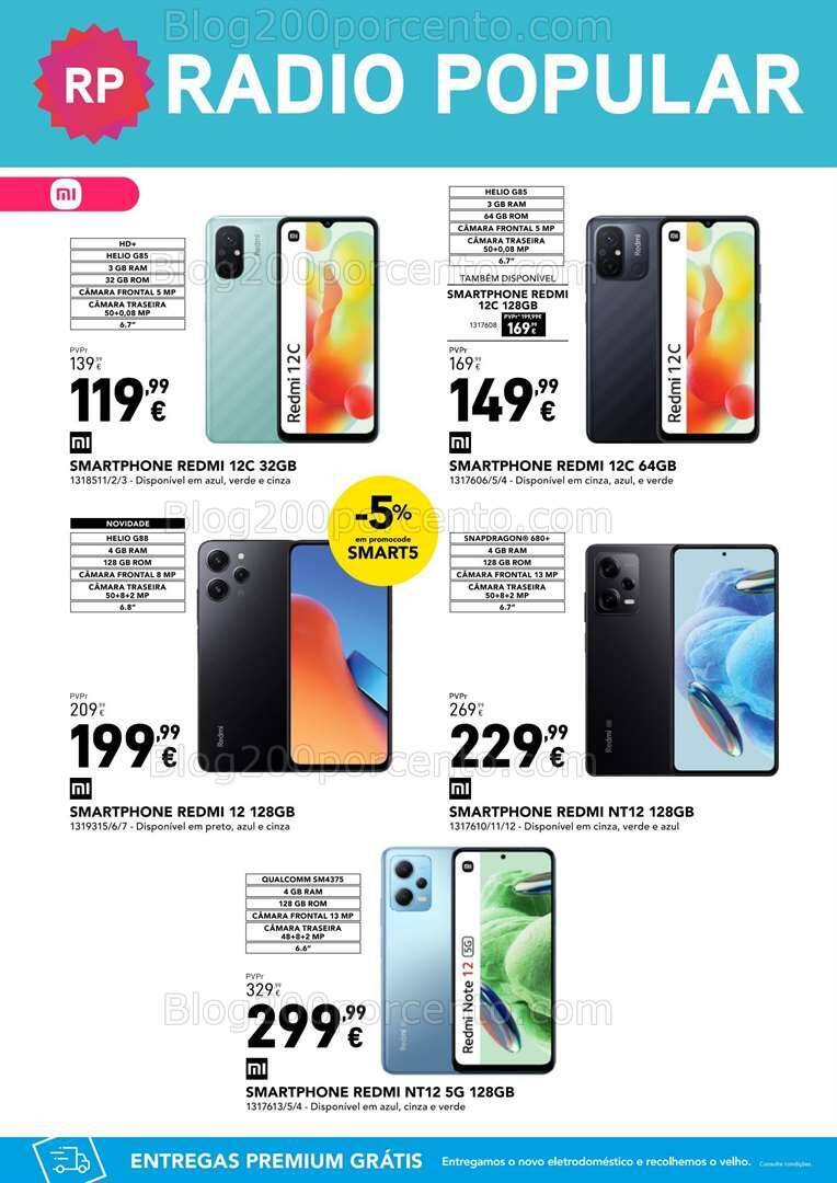 Antevisão Folheto RADIO POPULAR Especial Smartphones - 12 julho a 2 agosto