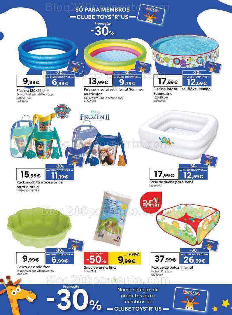 Antevisão Folheto TOYSRUS Verão Promoções de 7 a 31 julho