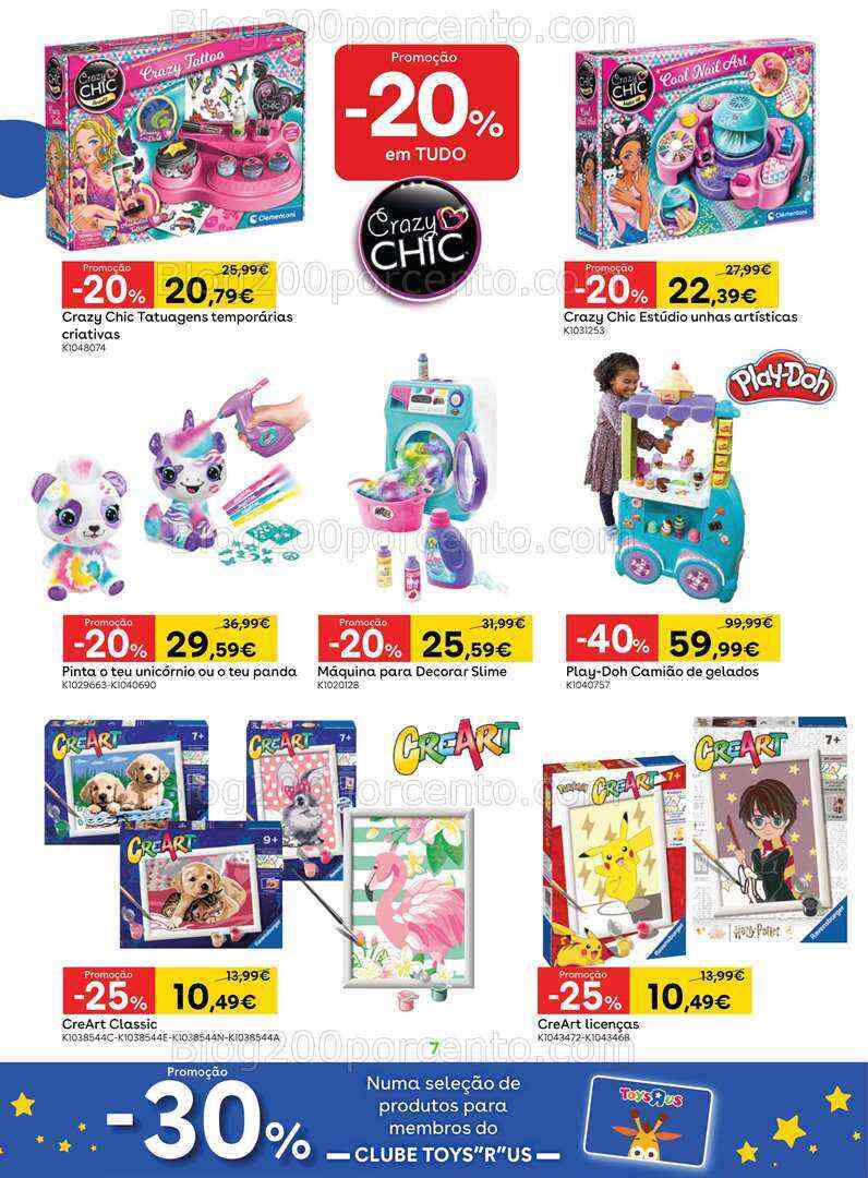 Antevisão Folheto TOYSRUS Verão Promoções de 7 a 31 julho
