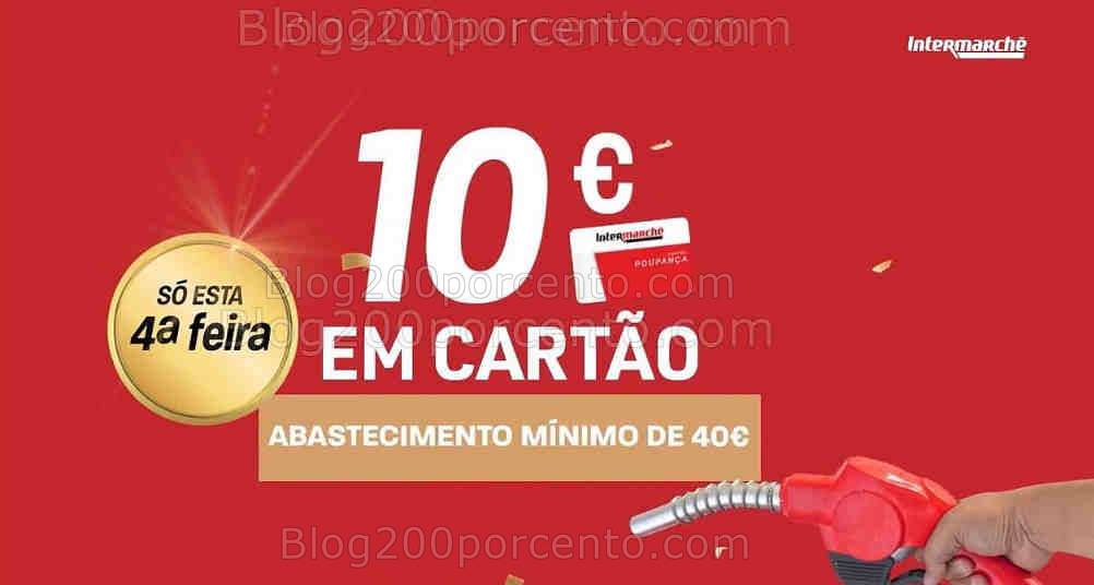 ALERTA - Oferta de 10€ em cartão INTERMARCHÉ Quarta-Feira 23 abril!