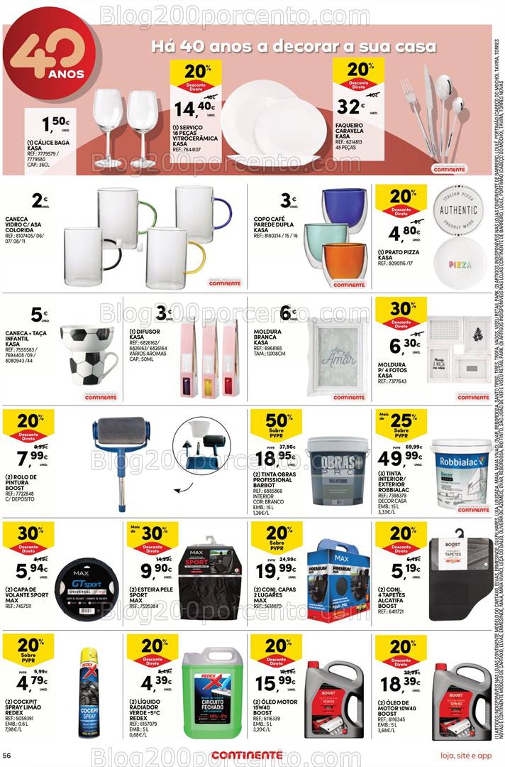 Antevisão Folheto CONTINENTE Bazar Promoções de 25 a 31 abril