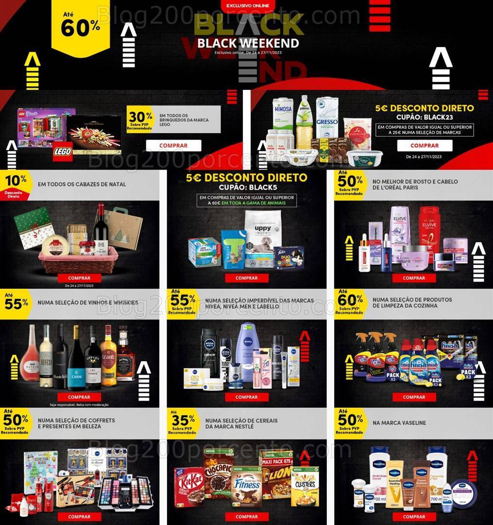 BLACK FRIDAY - Antevisão Folheto - Promoções CONTINENTE Online para o Fim de Semana!