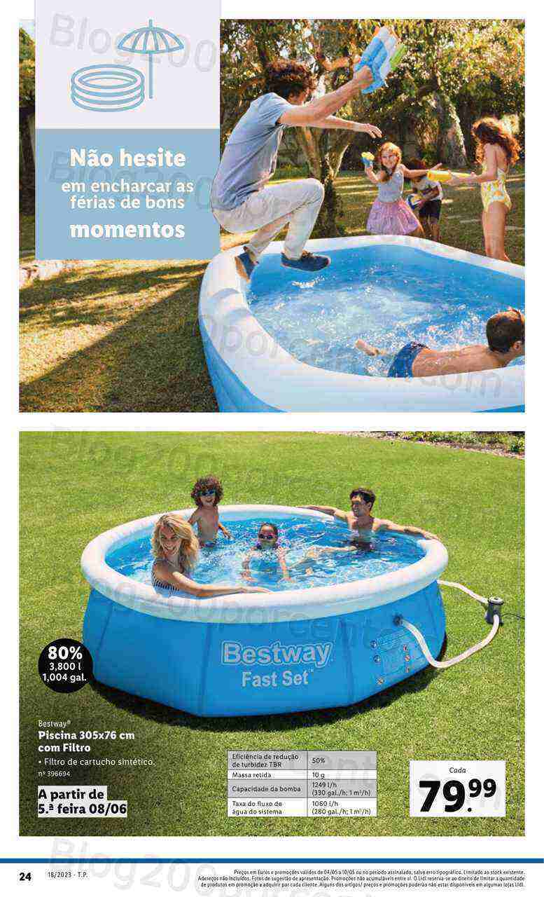 Antevisão Folheto LIDL Verão Promoções a partir de 8 junho