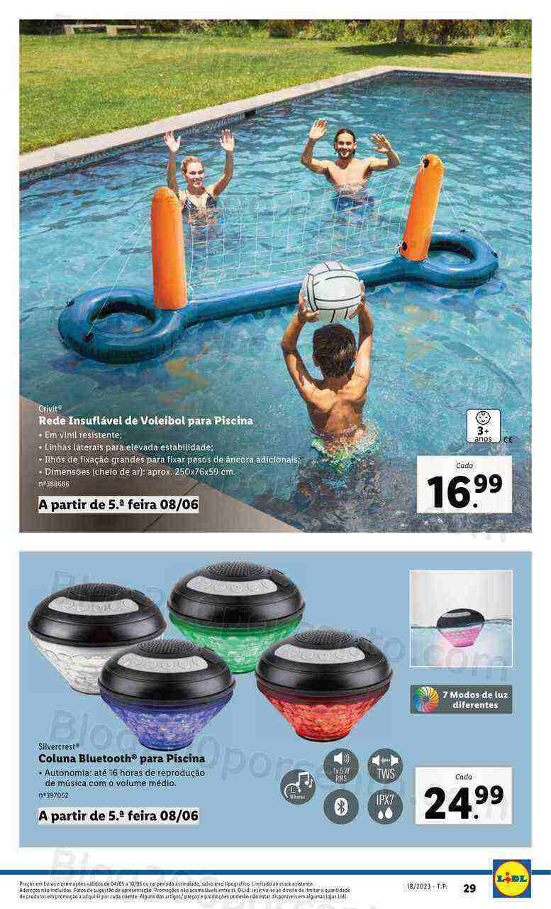 Antevisão Folheto LIDL Verão Promoções a partir de 8 junho