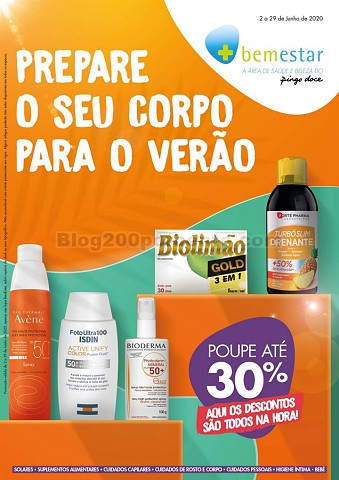 Antevisão Folheto PINGO DOCE Bem Estar Verão Promoções de 2 a 29 junho p1.jpg