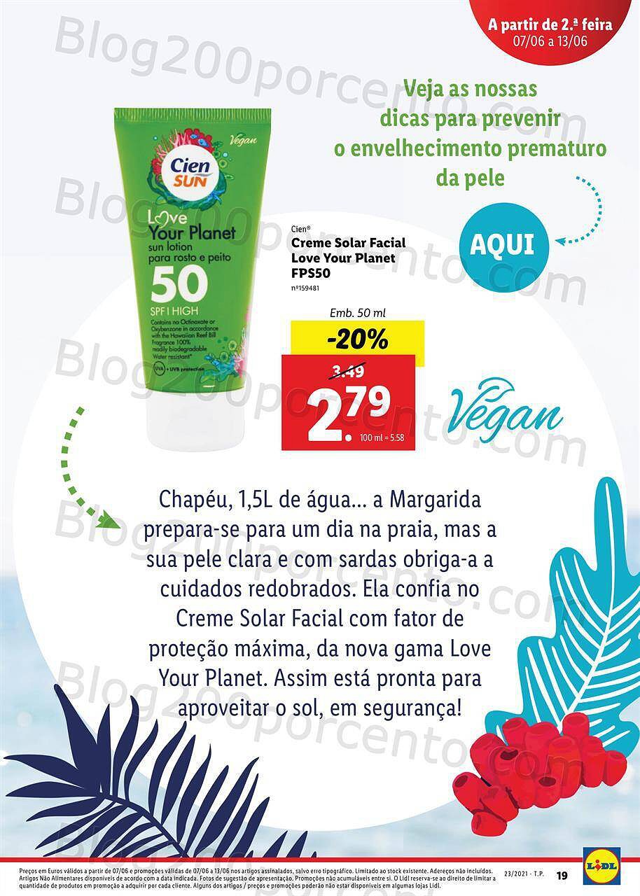 Lidl Especial Sol Praia Verão