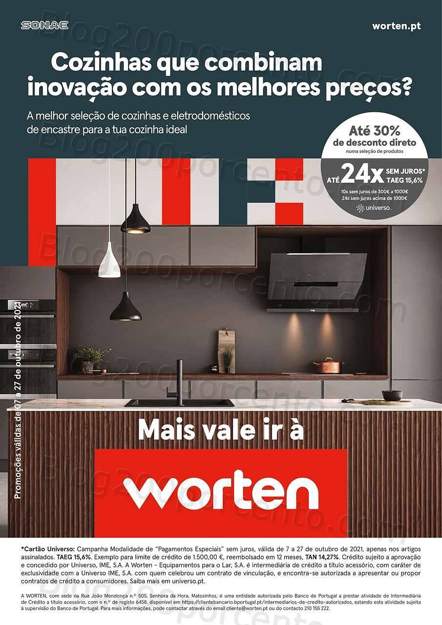 Antevisão Folheto WORTEN Especial Encastre 7 a 27 outubro