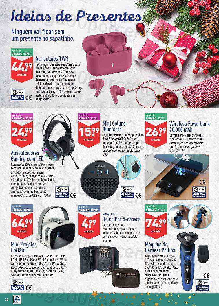 Aldi Antevisão Folheto Natal