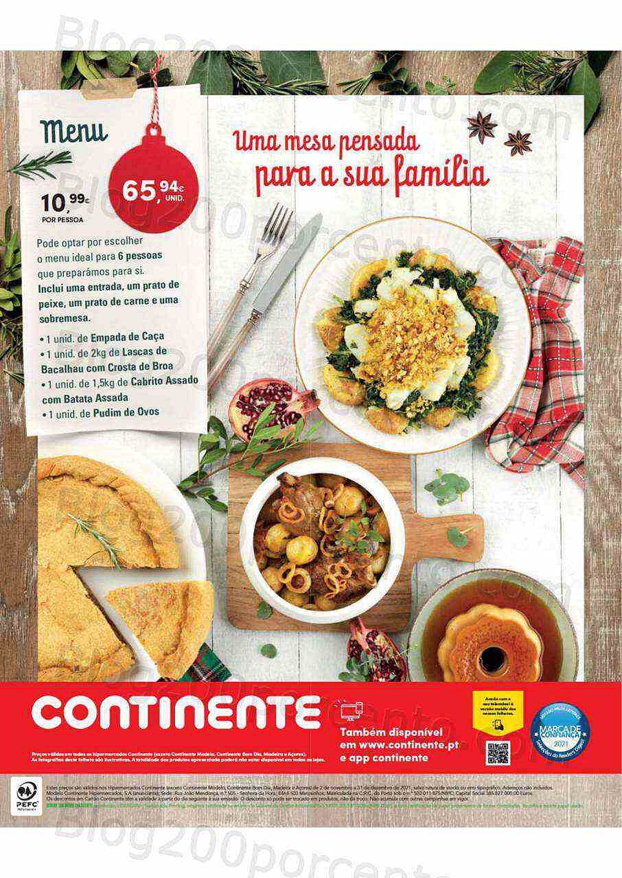Continente Natal Take Away