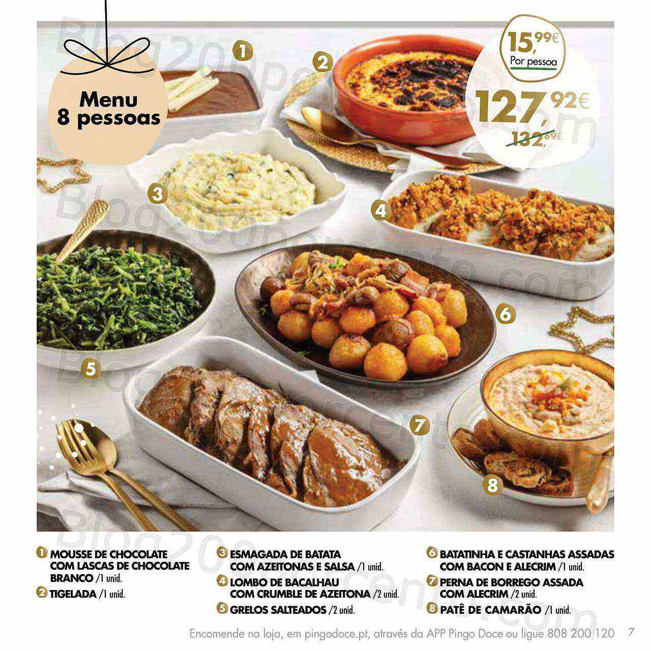 Pingo Doce Take Away Natal e Ano Novo 