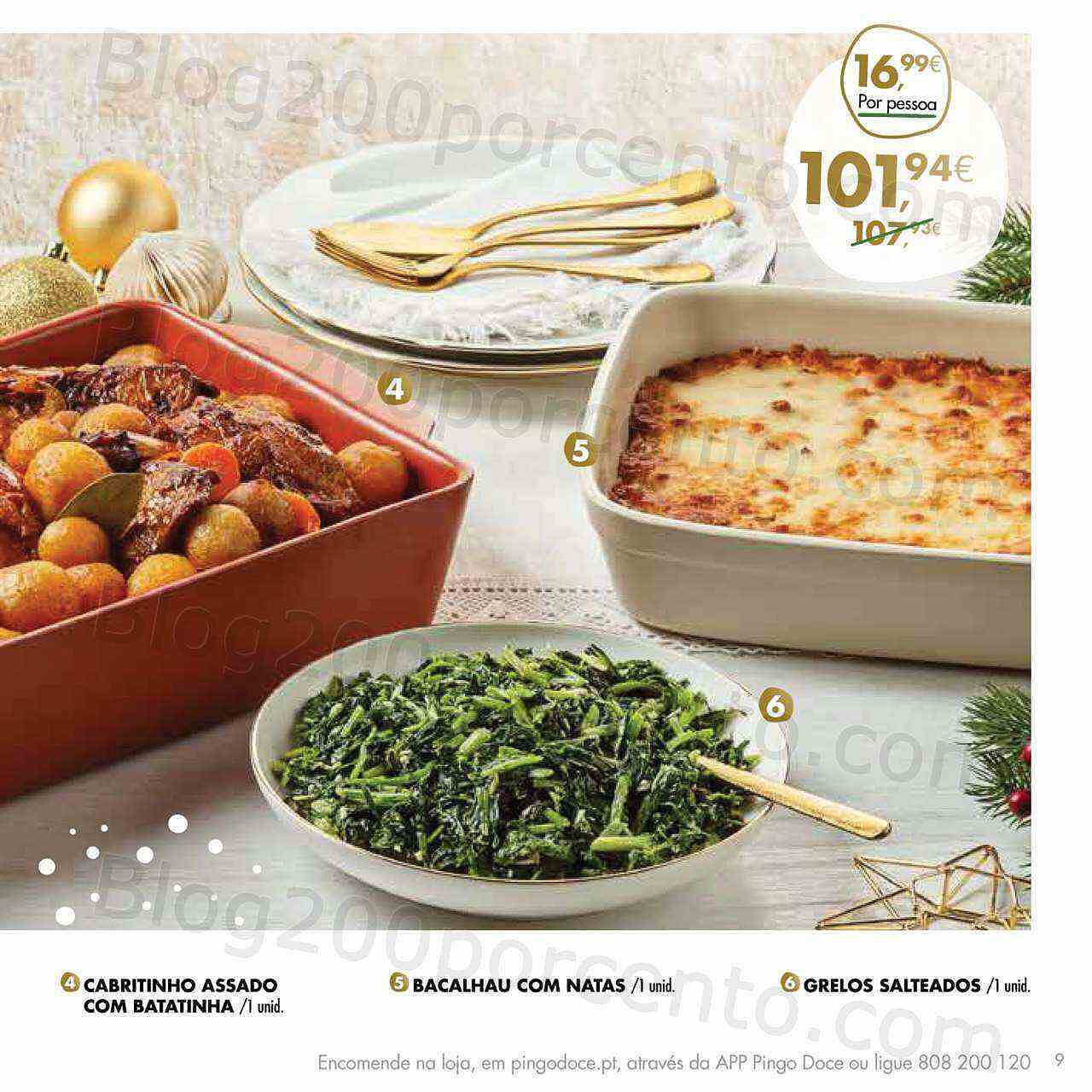 Pingo Doce Take Away Natal e Ano Novo 