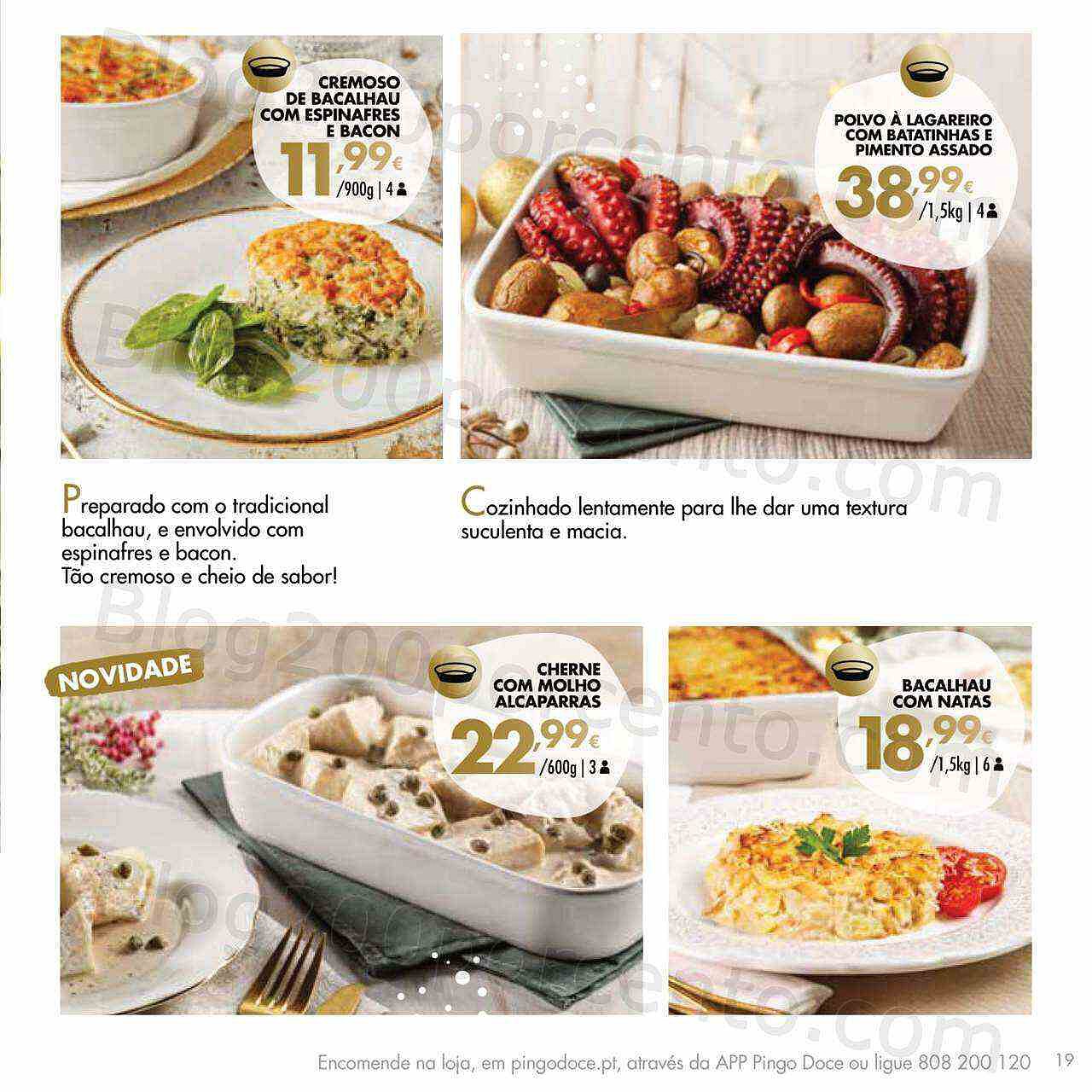 Pingo Doce Take Away Natal e Ano Novo 