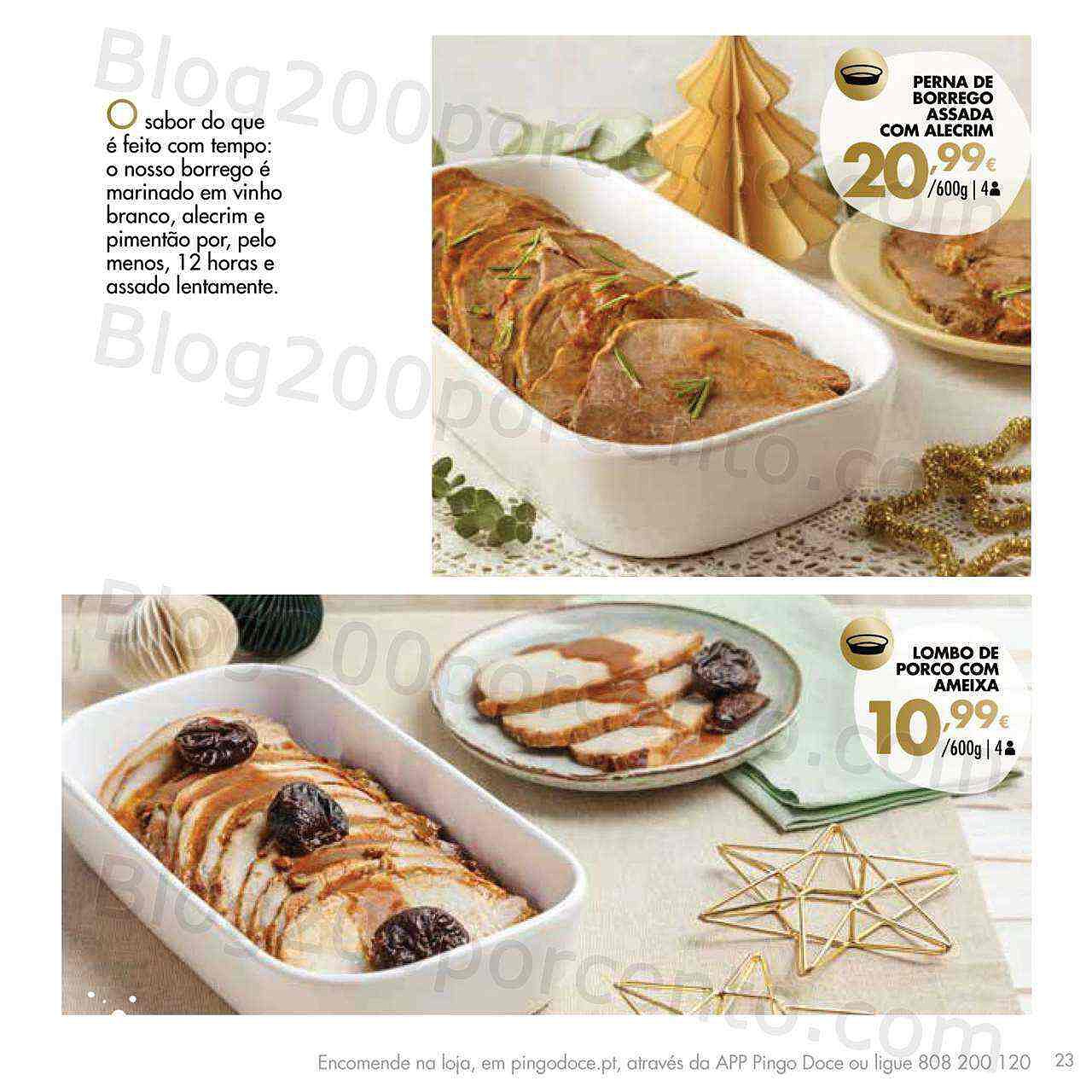 Pingo Doce Take Away Natal e Ano Novo 