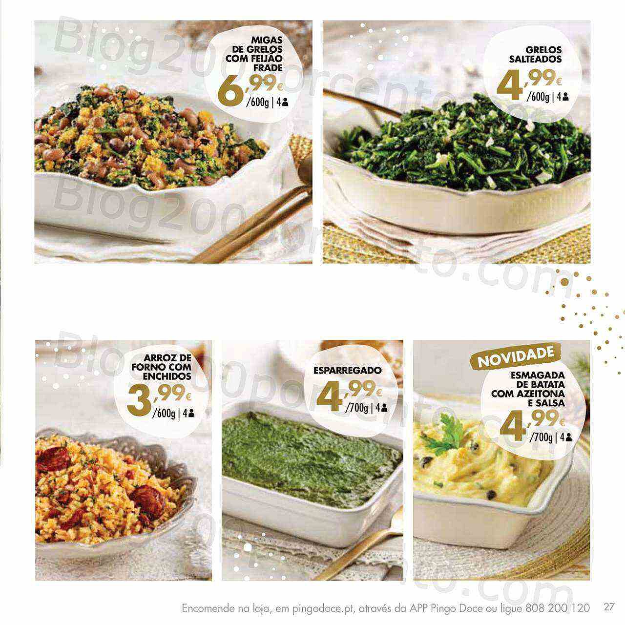 Pingo Doce Take Away Natal e Ano Novo 