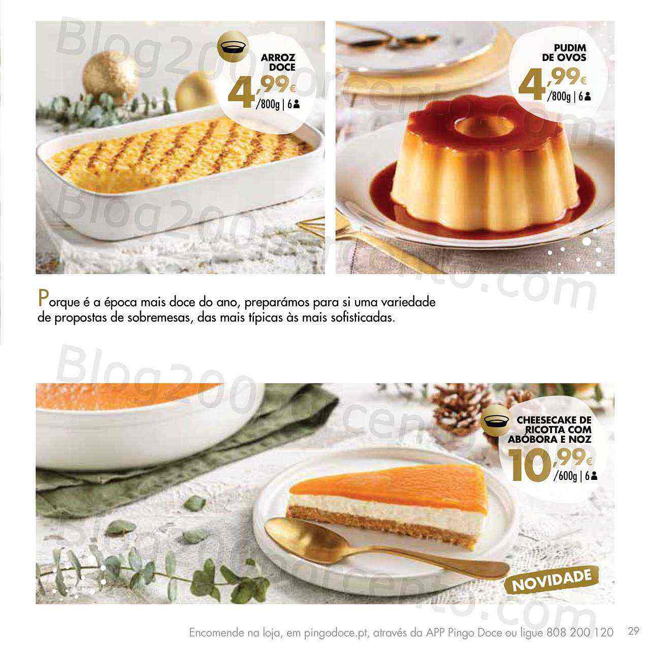 Pingo Doce Take Away Natal e Ano Novo 