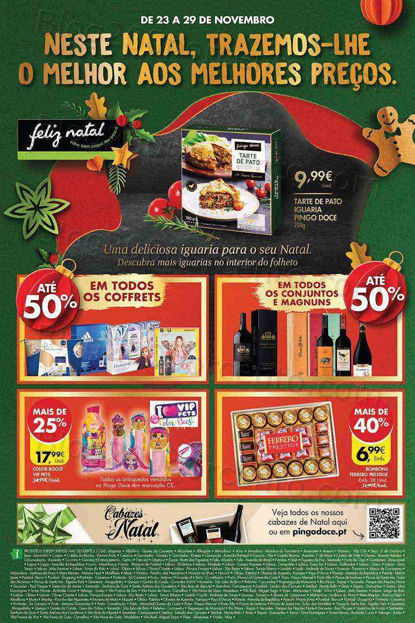 Antevisão Folheto Pingo Doce 23 a 29 novembro