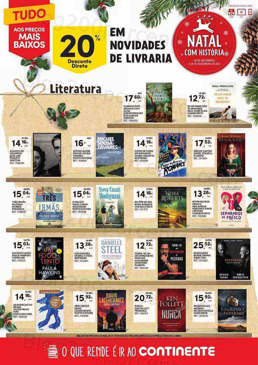 Livros Natal Continente