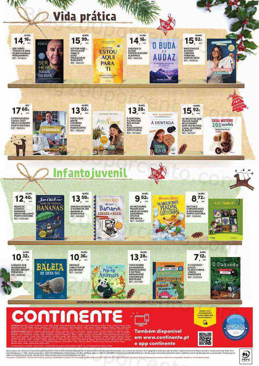 Livros Natal Continente