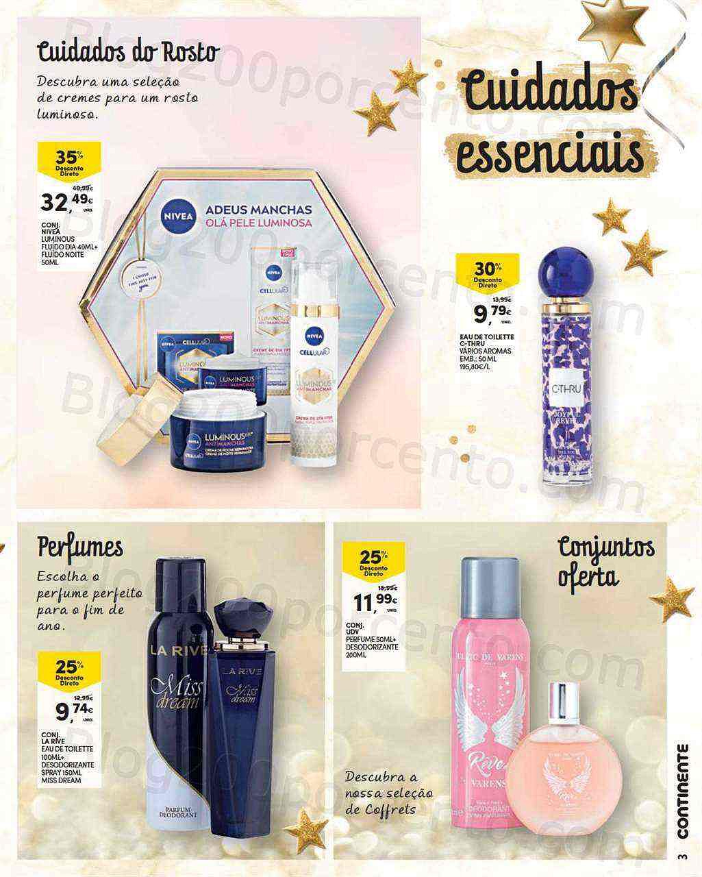 Antevisão Folheto CONTINENTE Fim de Ano em Beleza