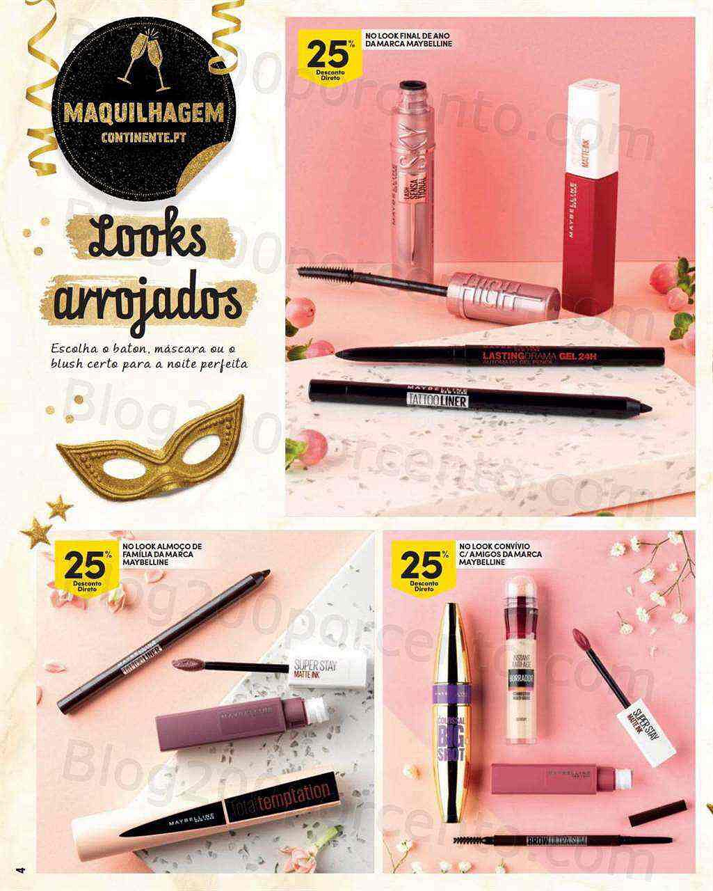 Antevisão Folheto CONTINENTE Fim de Ano em Beleza