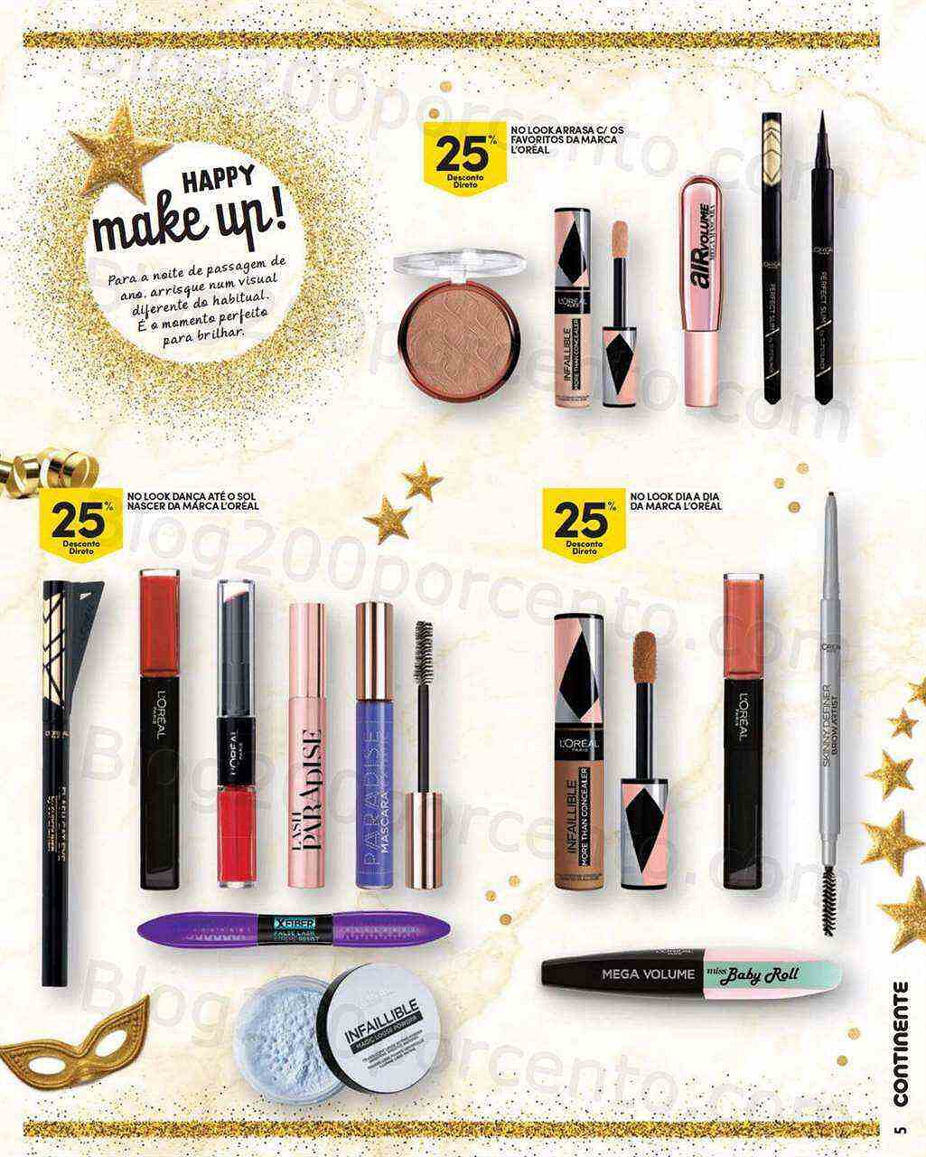 Antevisão Folheto CONTINENTE Fim de Ano em Beleza