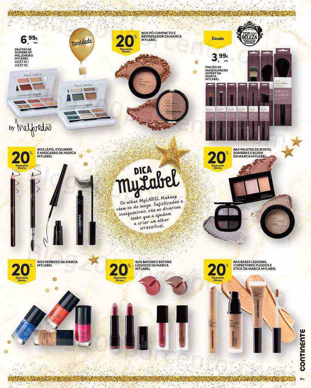 Antevisão Folheto CONTINENTE Fim de Ano em Beleza