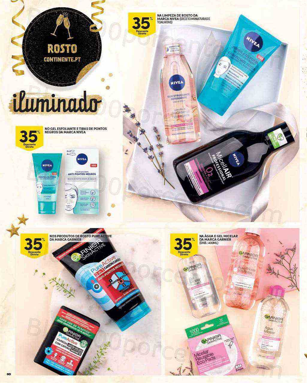 Antevisão Folheto CONTINENTE Fim de Ano em Beleza