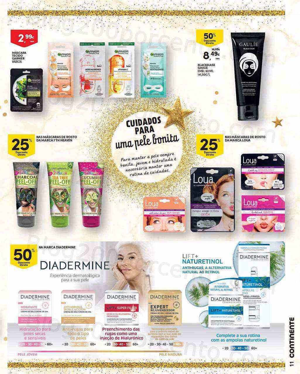 Antevisão Folheto CONTINENTE Fim de Ano em Beleza