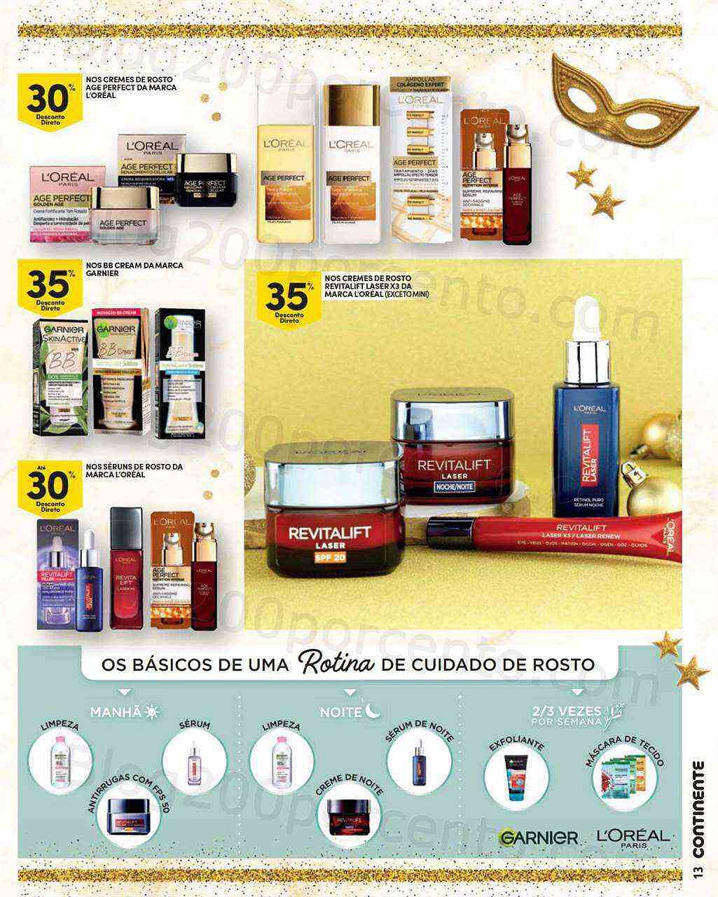 Antevisão Folheto CONTINENTE Fim de Ano em Beleza