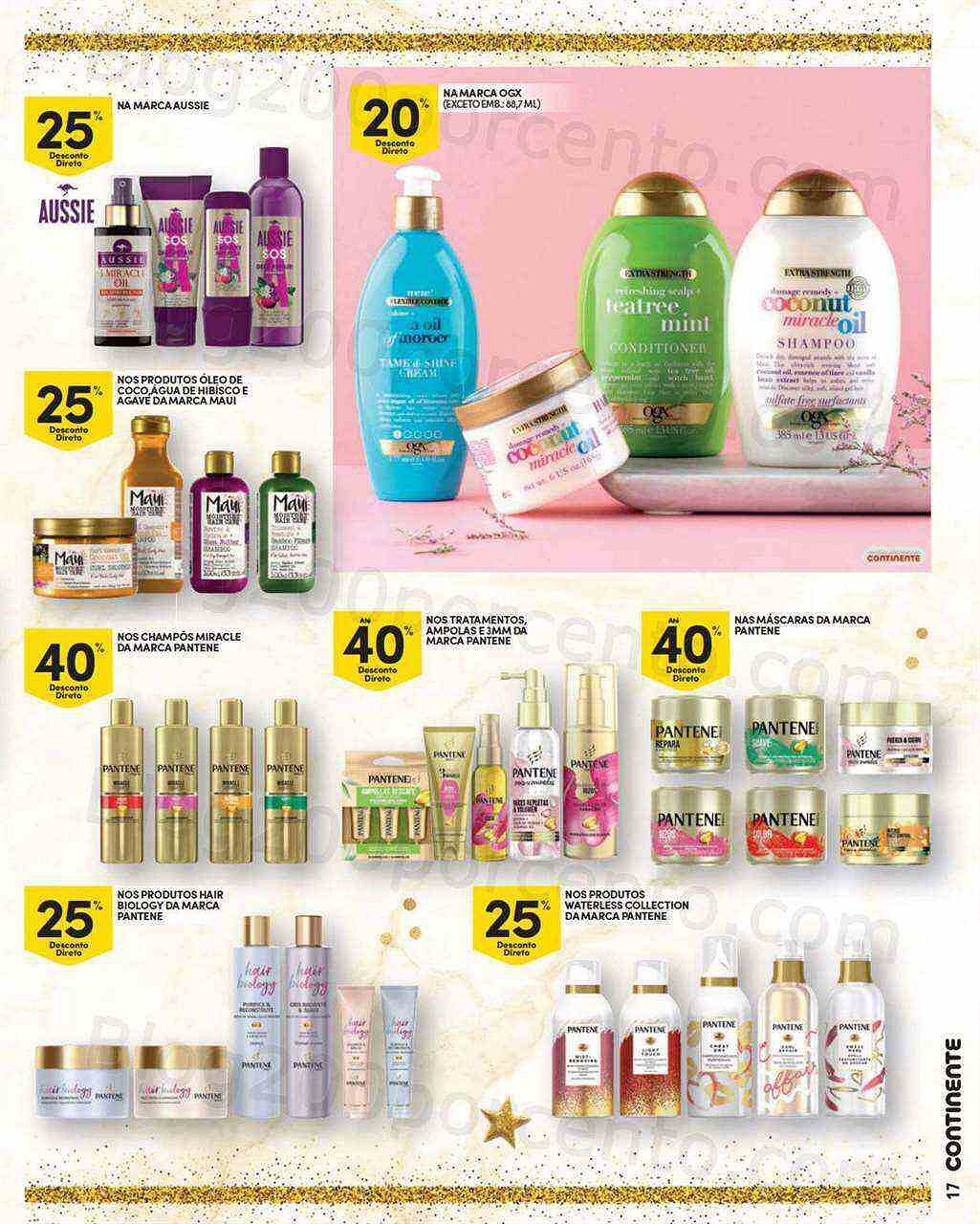 Antevisão Folheto CONTINENTE Fim de Ano em Beleza