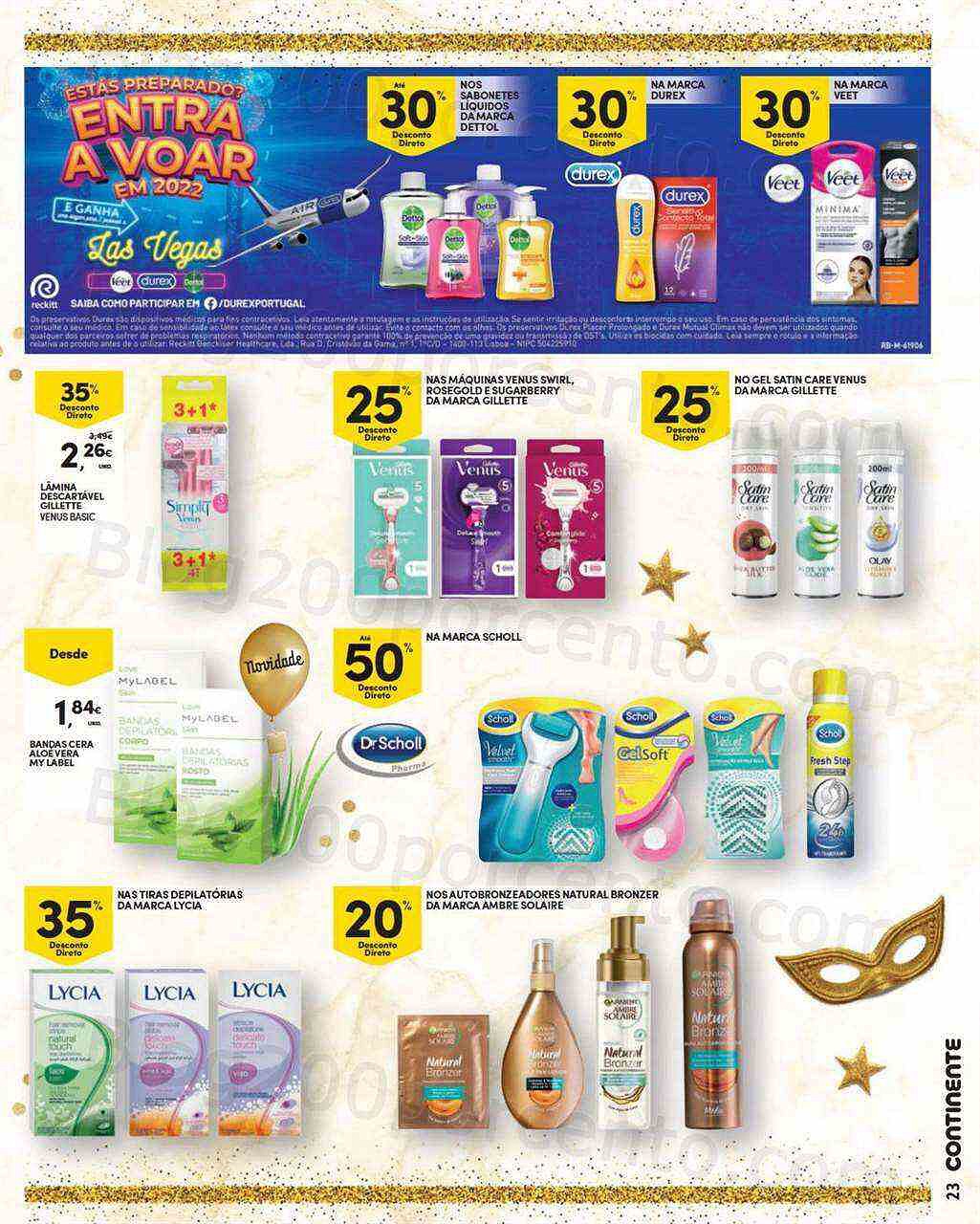 Antevisão Folheto CONTINENTE Fim de Ano em Beleza