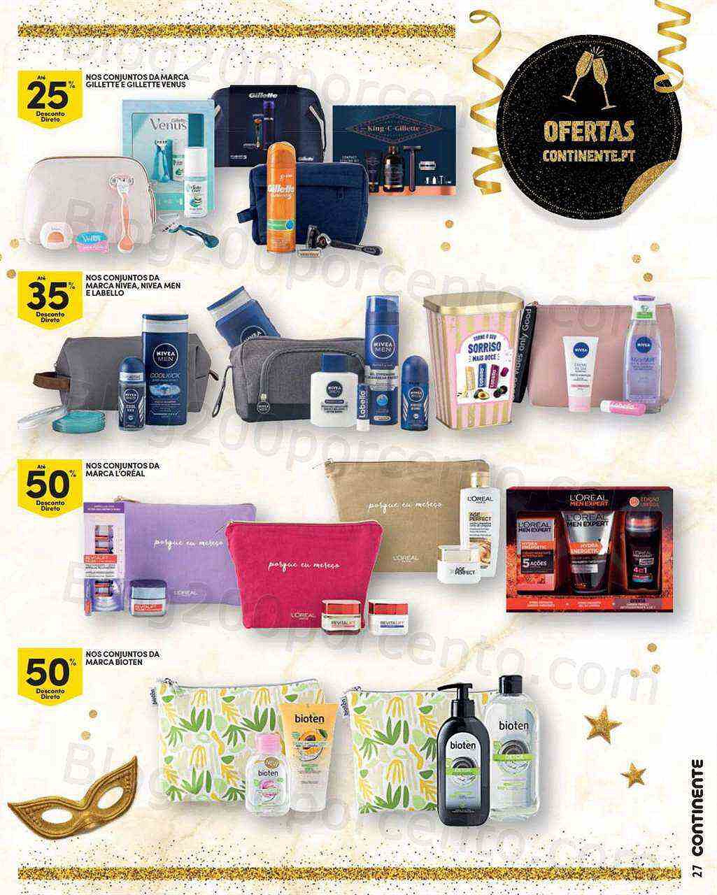 Antevisão Folheto CONTINENTE Fim de Ano em Beleza