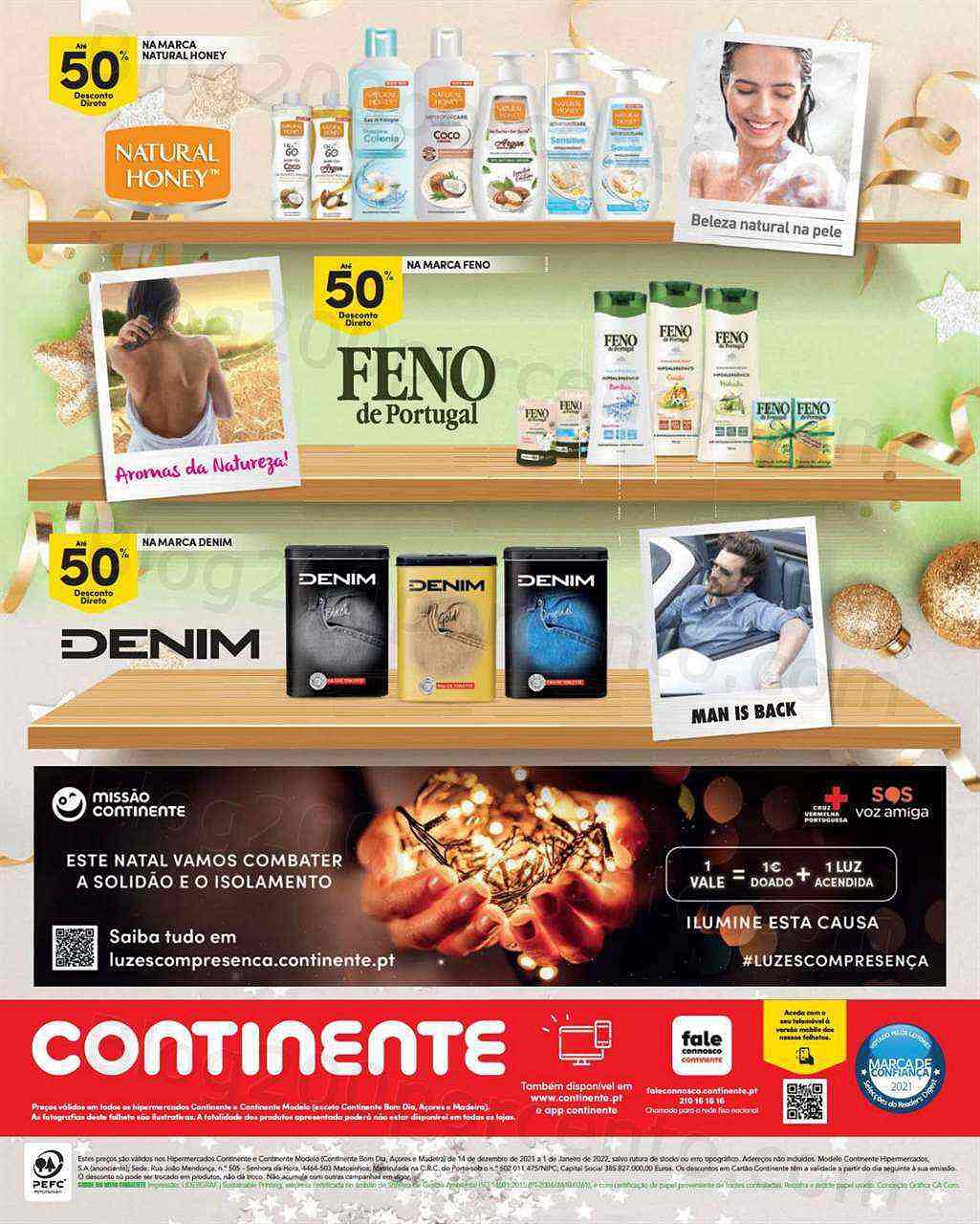 Antevisão Folheto CONTINENTE Fim de Ano em Beleza