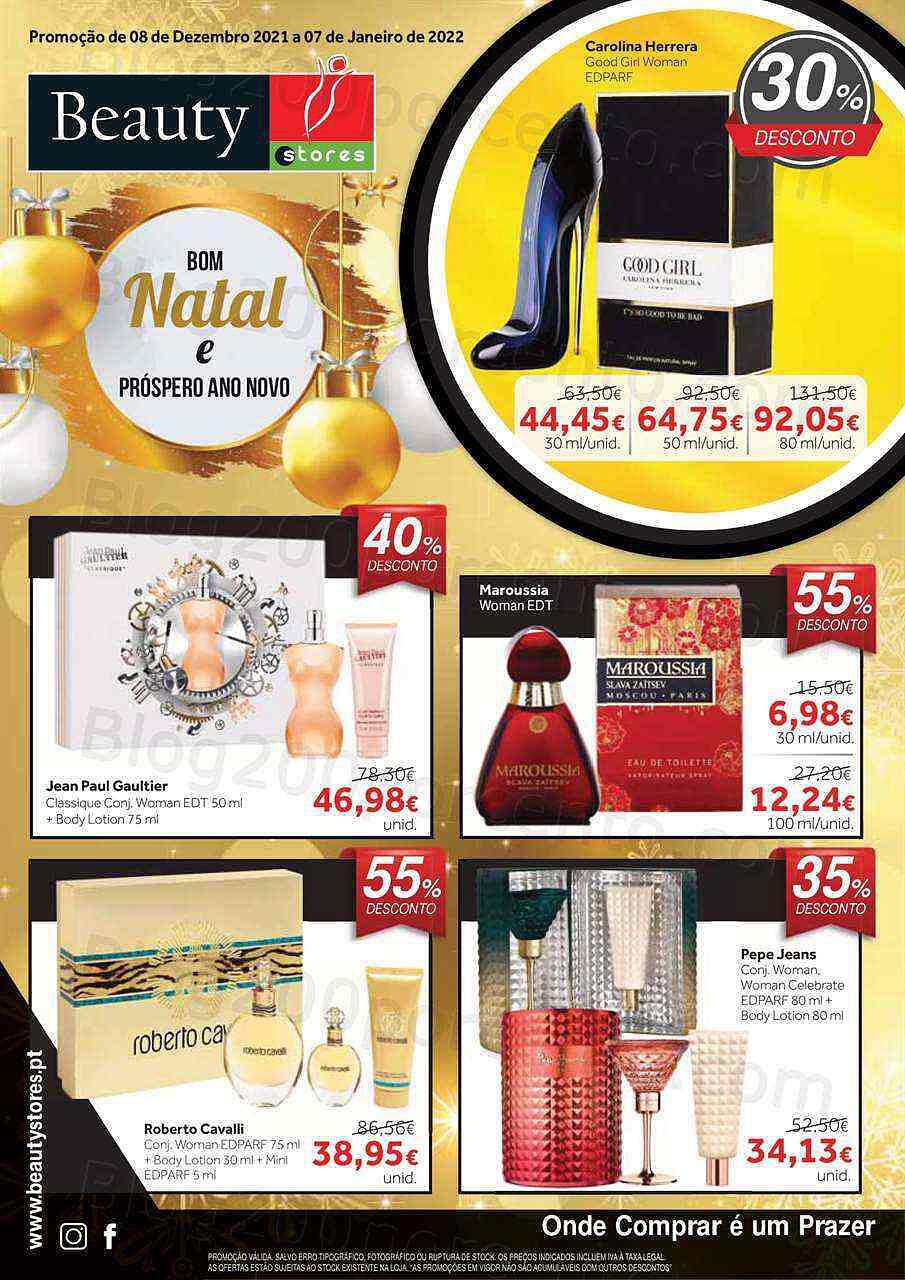 Antevisão Folheto Natal Beauty Stores